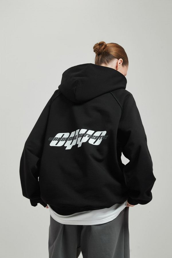 Худи OYYO WARDROBE REVERSE черный (S)