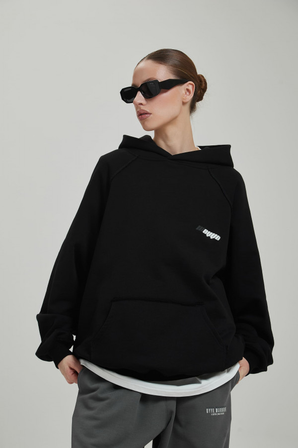 Худи OYYO WARDROBE REVERSE черный (S)