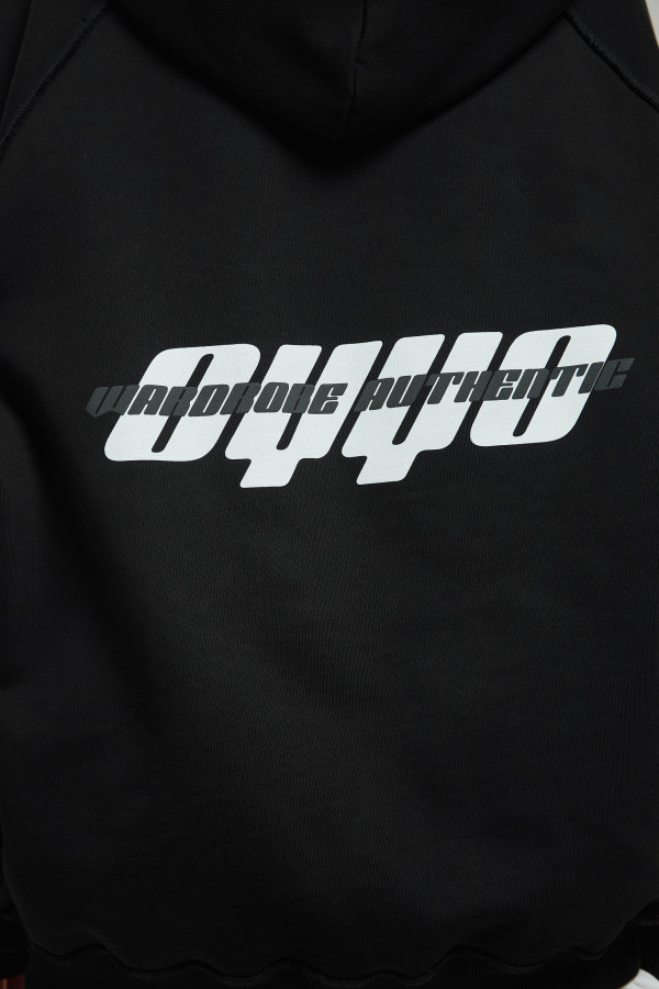 Худи OYYO WARDROBE REVERSE черный (S)