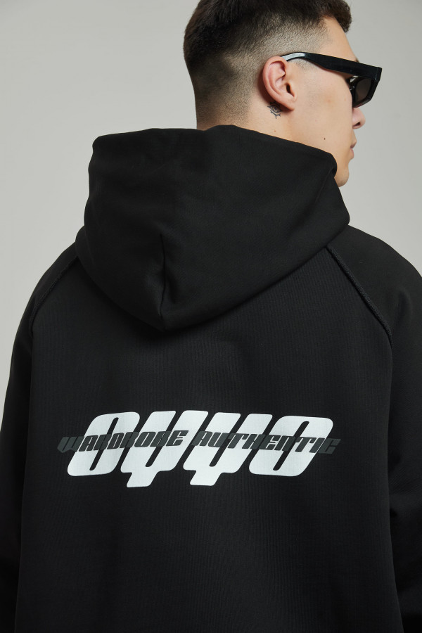 Худи OYYO WARDROBE REVERSE черный (S)