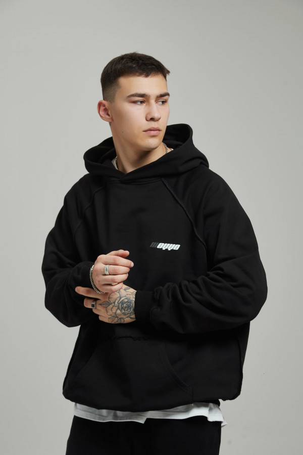 Худи OYYO WARDROBE REVERSE черный (S)