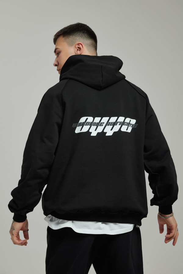 Худи OYYO WARDROBE REVERSE черный (S)